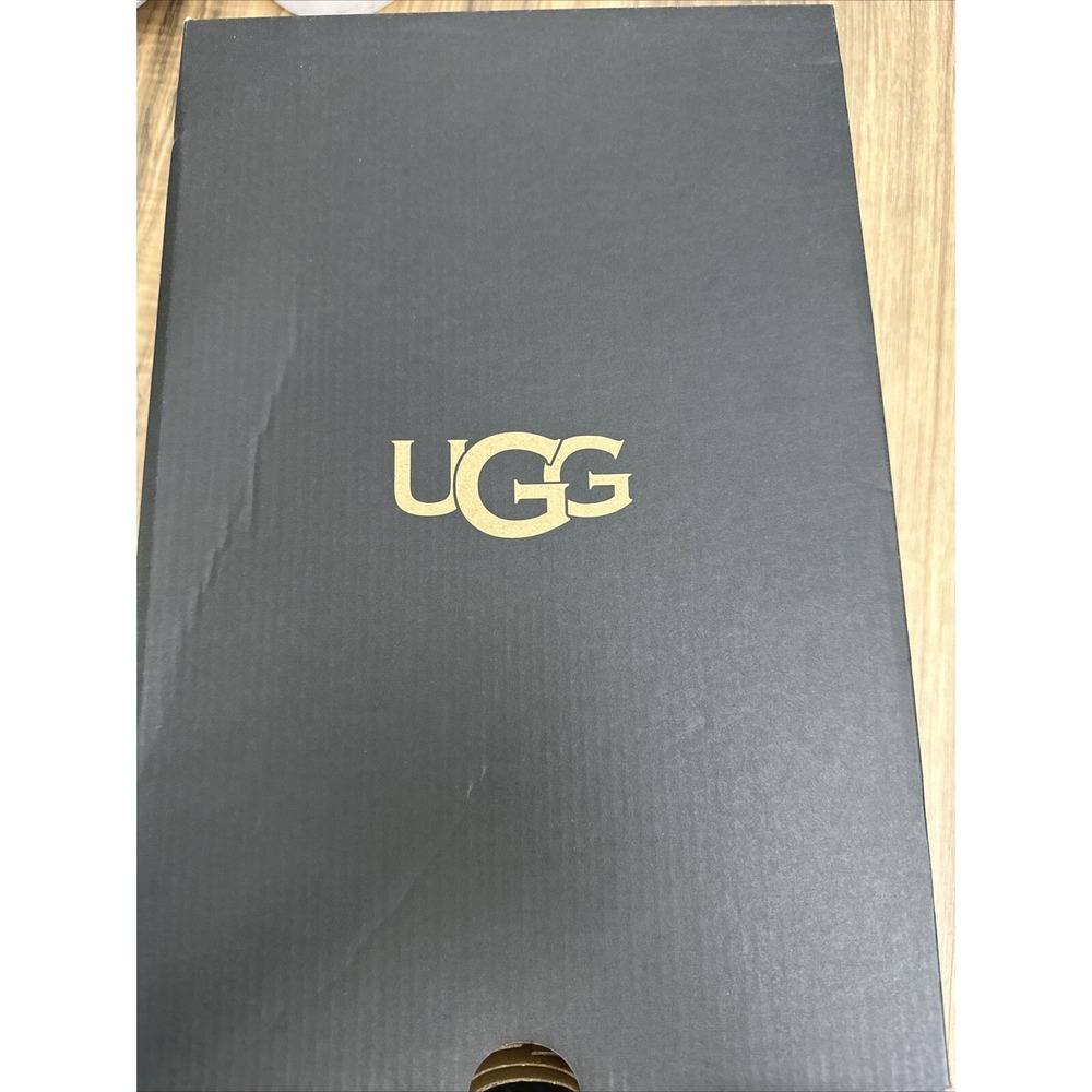 Ugg Australia Men`s Neumel Leather Boots - White / Black - US Size 12 - New - Picture 10 of 14